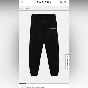 Essentials sweats size xs men’s